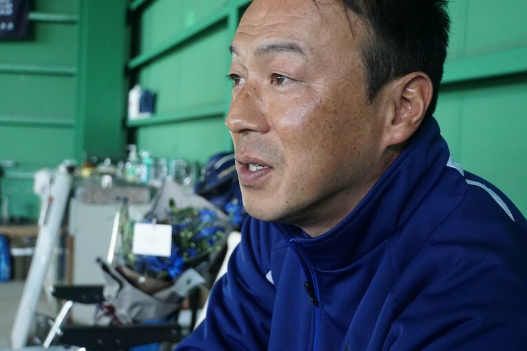 星稜・山下智将監督、42歳　©Kei Nakamura