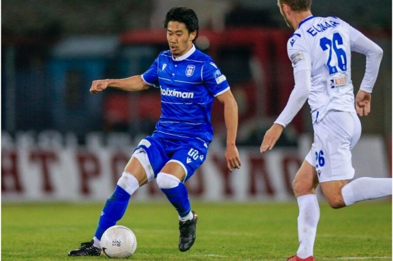 PAOKから大きな期待を受けて加入した香川©Getty Images