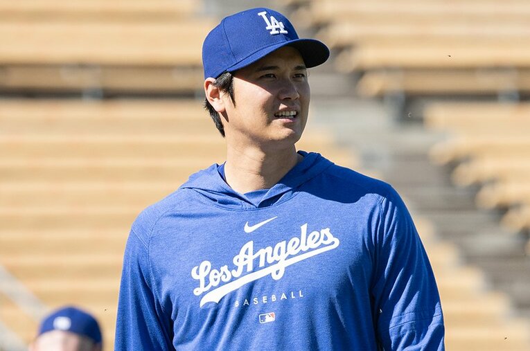 今季、ドジャースで打者として期待に答える活躍を見せている大谷翔平。学生時代の投打の歩みを幼なじみのキャッチャーが振り返る ／ photograph by Nanae Suzuki