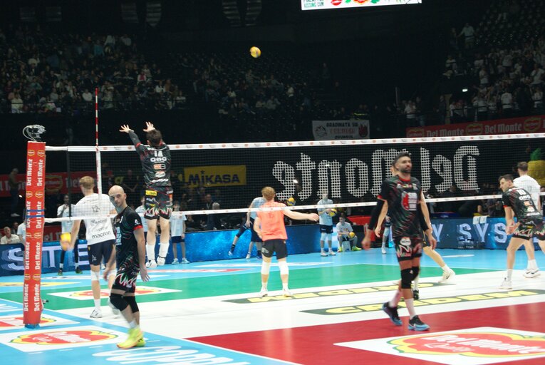 ペルージャの試合前練習（コッパ・イタリア準決勝）©︎Takashi Yuge