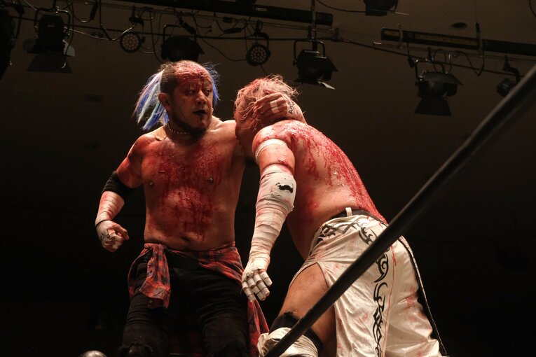 デスマッチのカリスマ・葛西純　©Norihiro Hashimoto