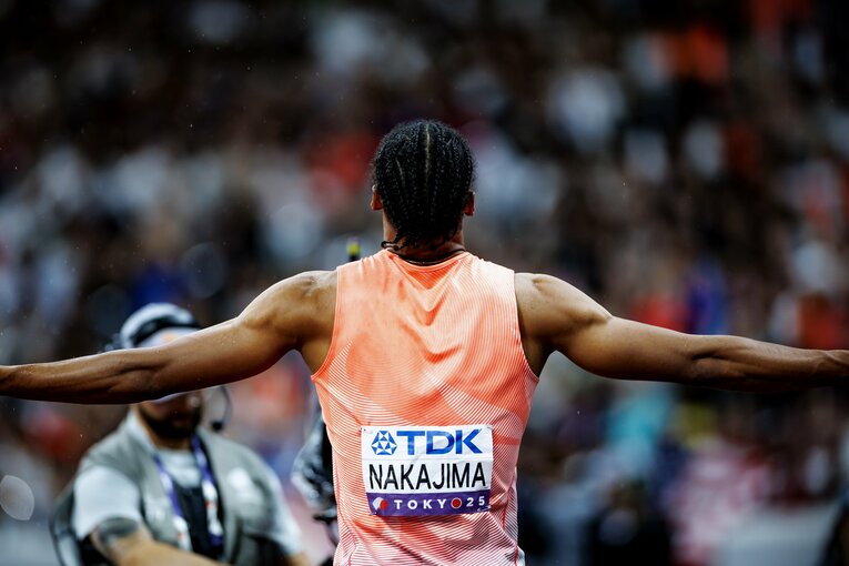 日本人として34年ぶりの決勝進出となった中島　©Kiichi Matsumoto