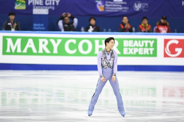 2017年2月、四大陸選手権のショートプログラム　©Asami Enomoto
