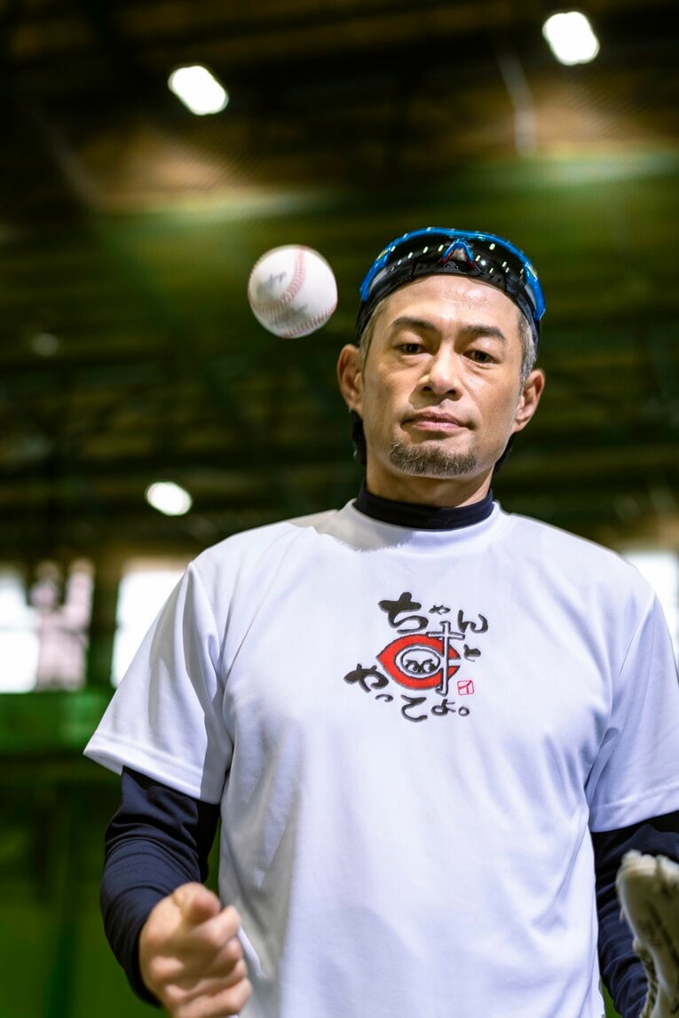 発売中のNumber『イチローが伝える野球って何だ？』で独占インタビューに応じた　©Takuya Sugiyama