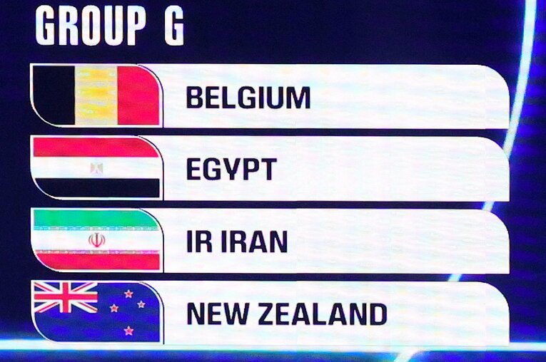 北中米W杯グループステージの組み合わせ：G組（全12グループの7枚目…画像はまだまだ続きます）　©PA Images/JIJI PRESS