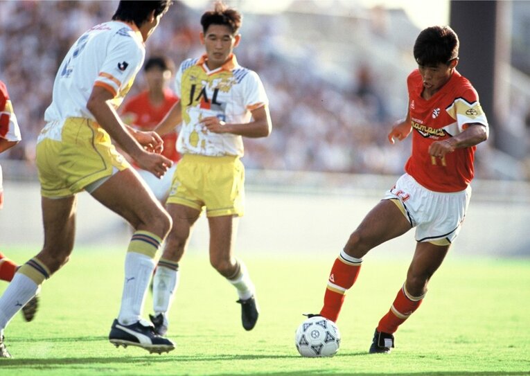 名古屋グランパスエイト時代の小倉　©Sports Graphic Number