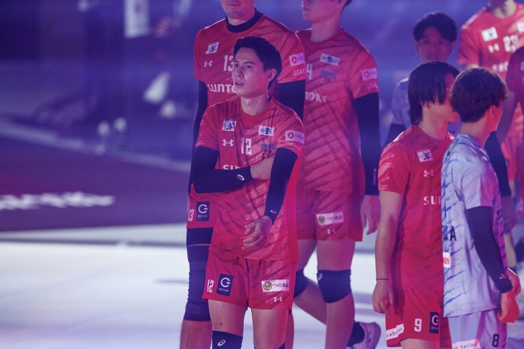 高橋藍（サントリーサンバーズ大阪）　©︎Kiichi Matsumoto