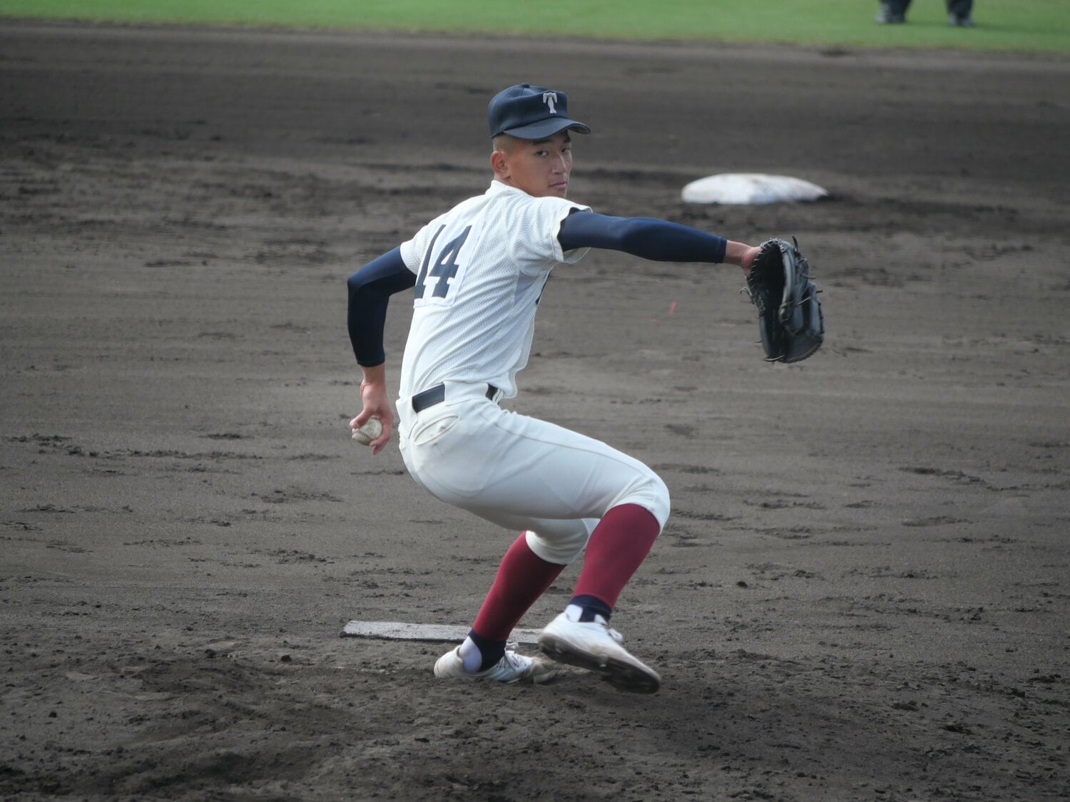 大阪桐蔭高・前田悠伍（1年・投手）　©PPAB-labo