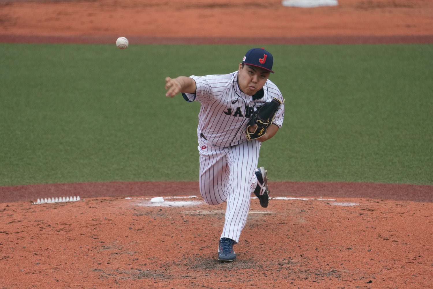 侍ジャパンの平良　©Masaki Fujioka/JMPA