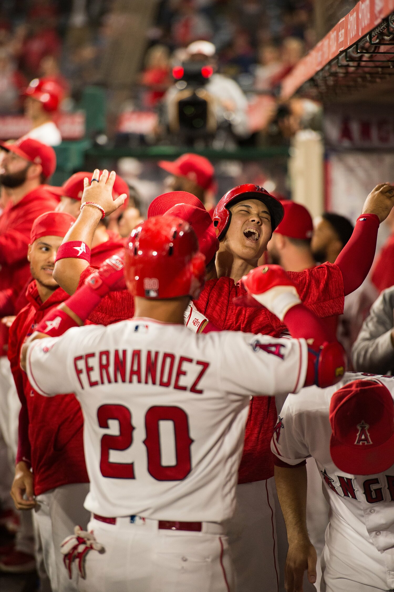 2018年の大谷　©Nanae Suzuki