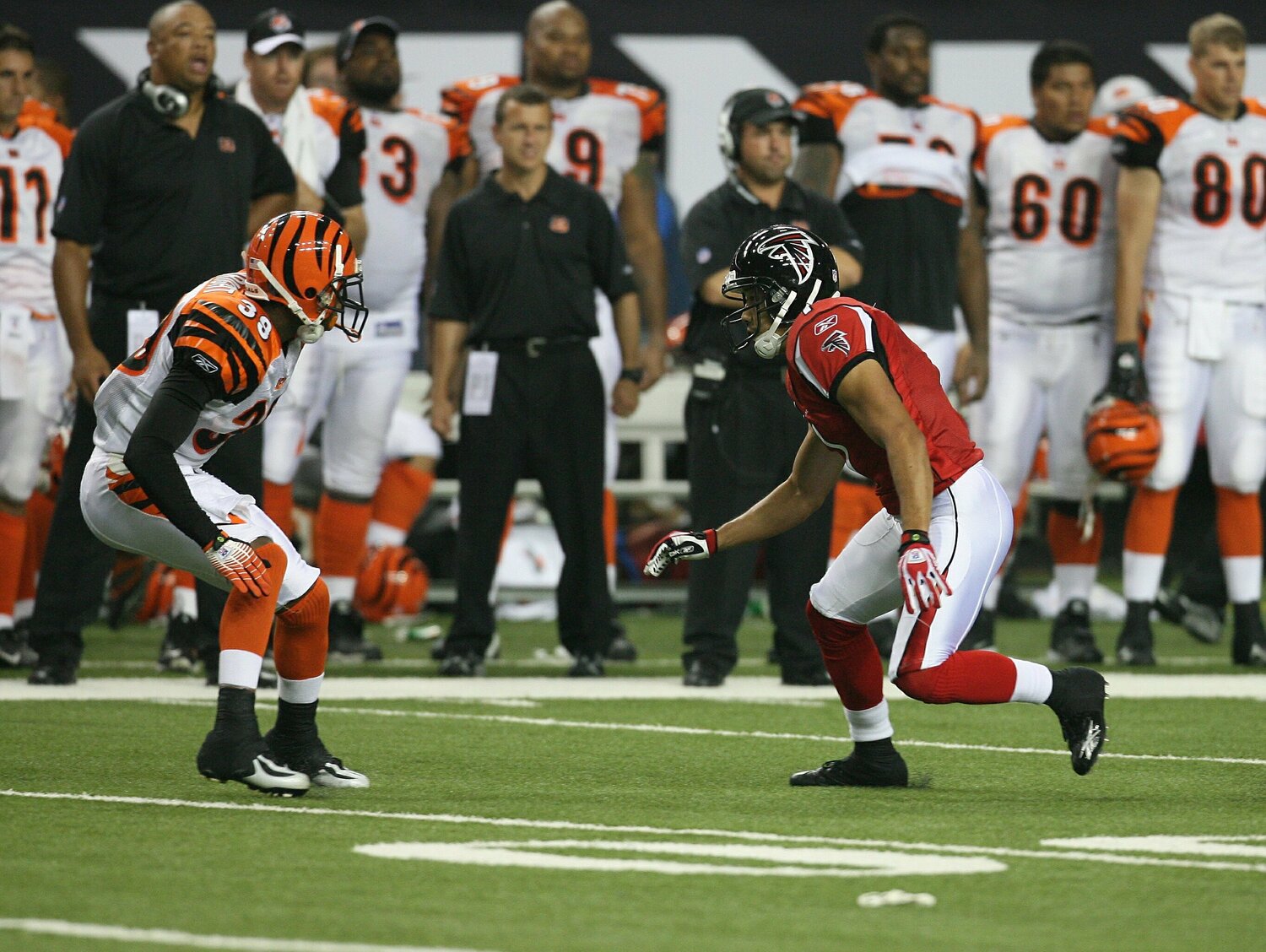 日本人初となる2期連続でのNFLサマーキャンプへの参加を経験した木下典明　©Getty Images