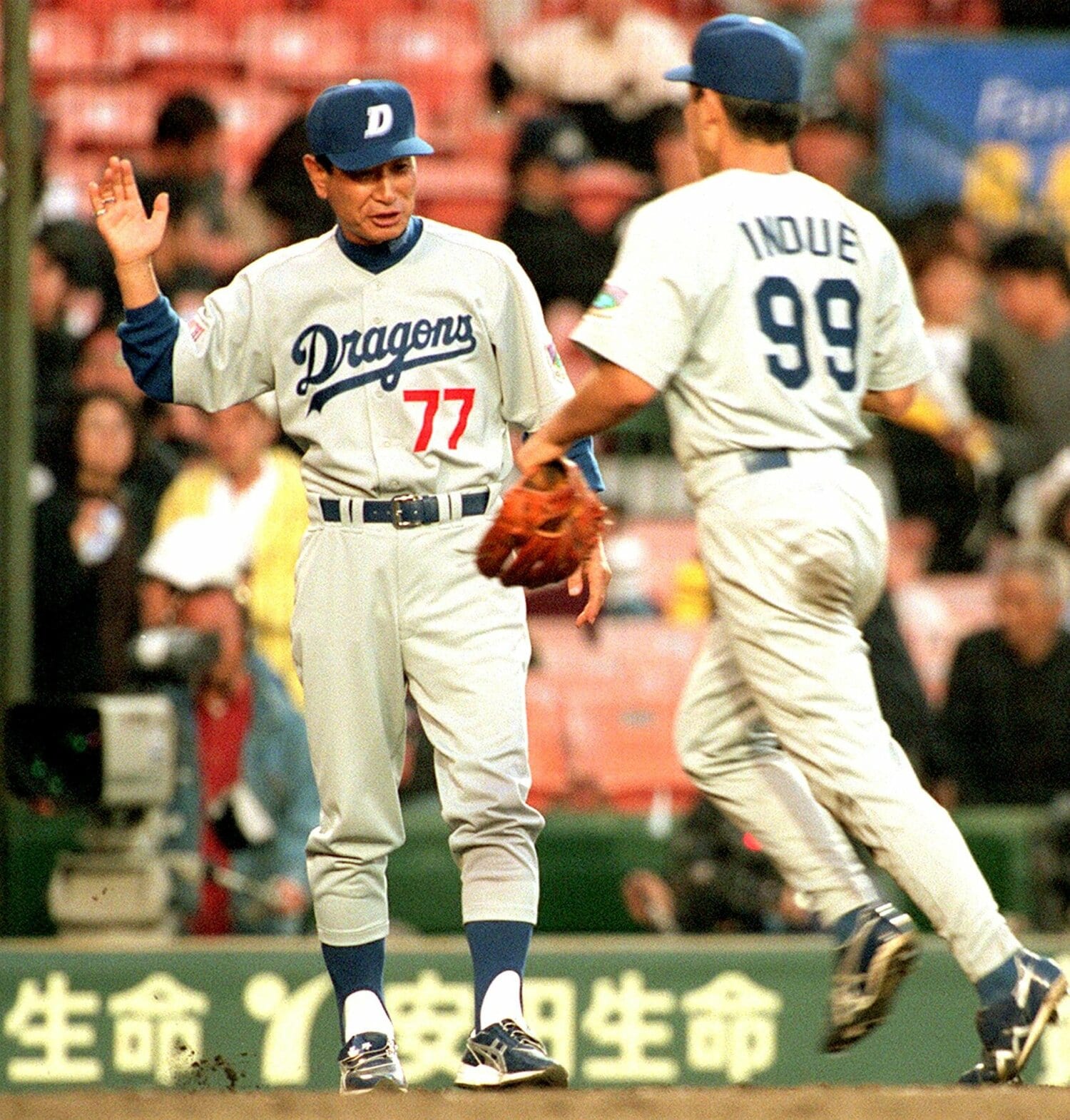 星野監督を永遠の「恩師」と慕う ©SANKEI SHIMBUN