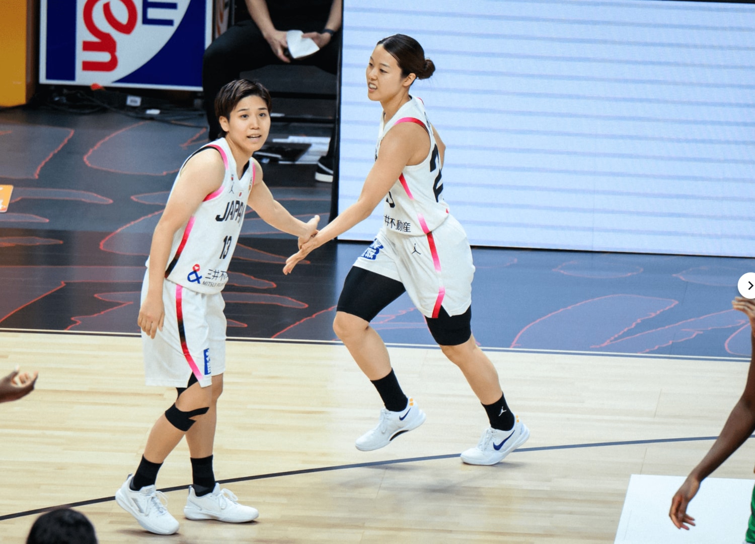 自身の経験から山本への気遣いも口にした町田瑠唯(33歳)。バスケW杯初戦で5アシストを記録した ©︎FIBA