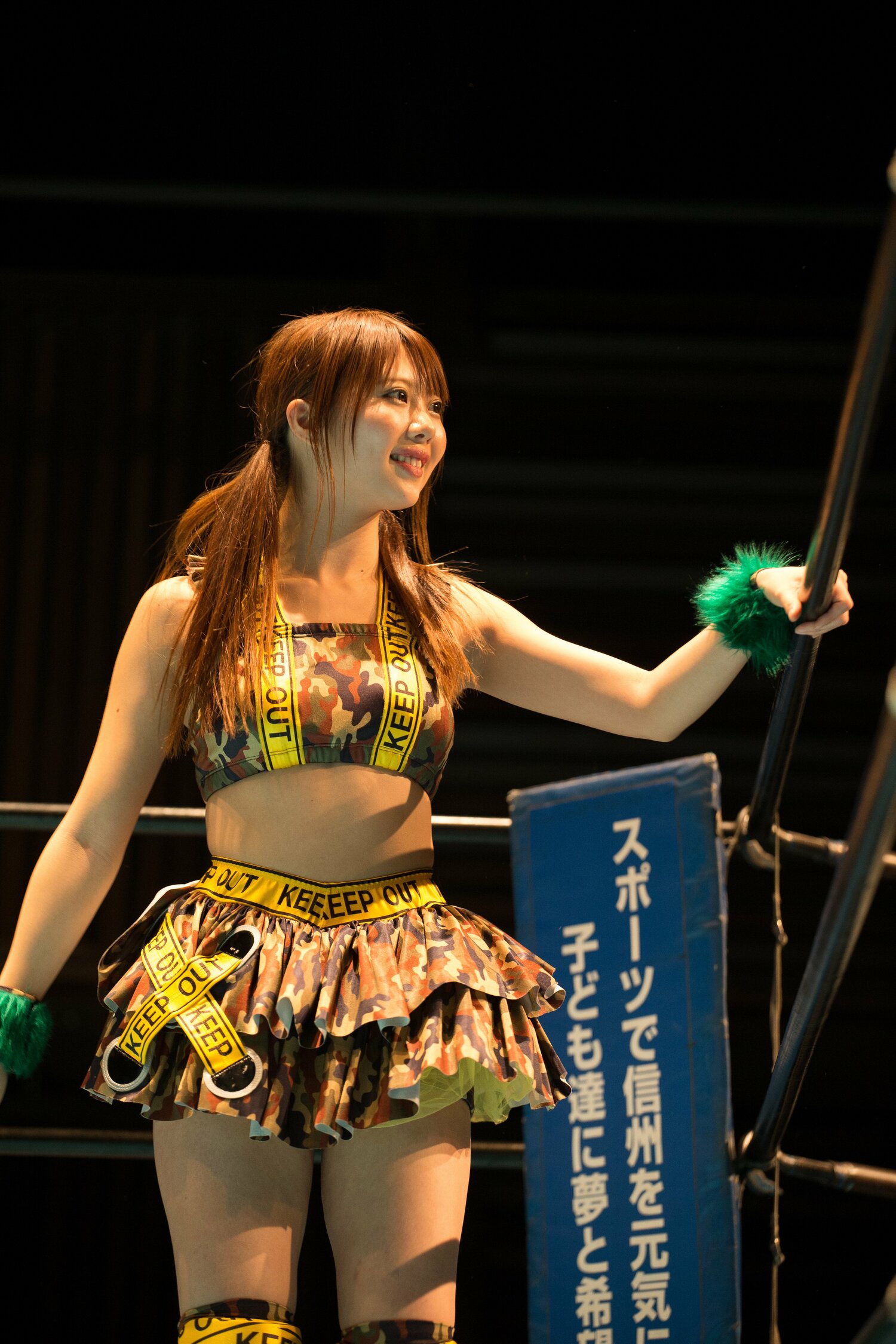 信州ガールズプロレスリングに所属しながら、さまざまな団体のリングに上がる　©本人提供