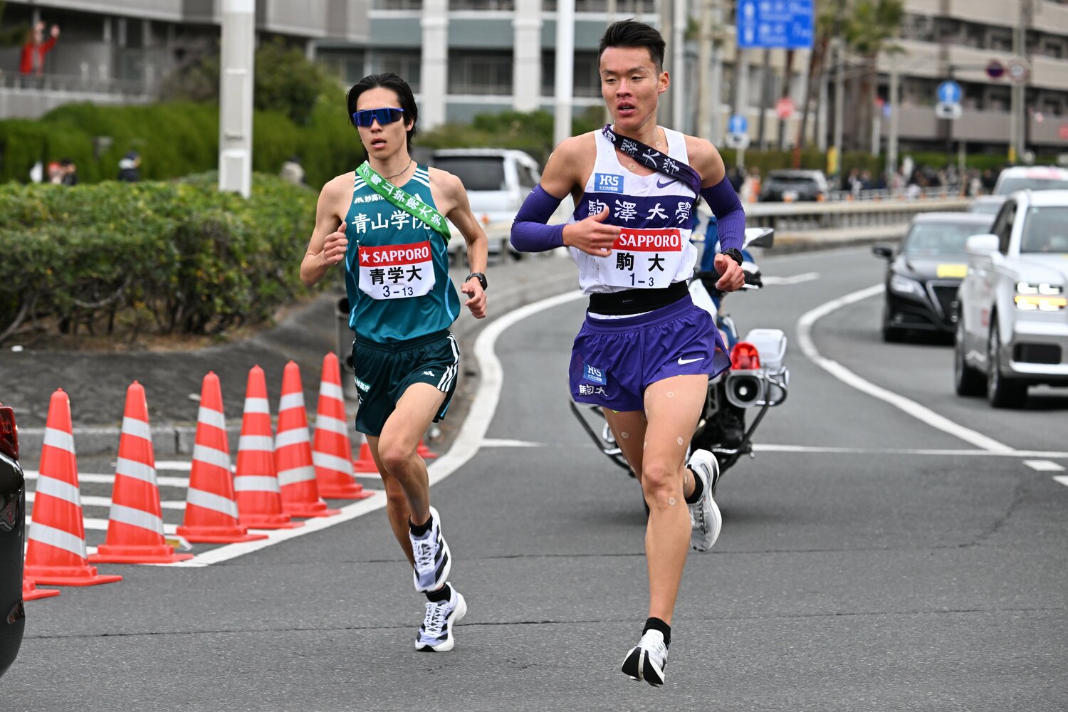 昨年の第100回大会では3区で青学大の太田蒼生と激突した佐藤圭汰。復路で青学大を慌てさせることができるか　©Naoya Sanuki