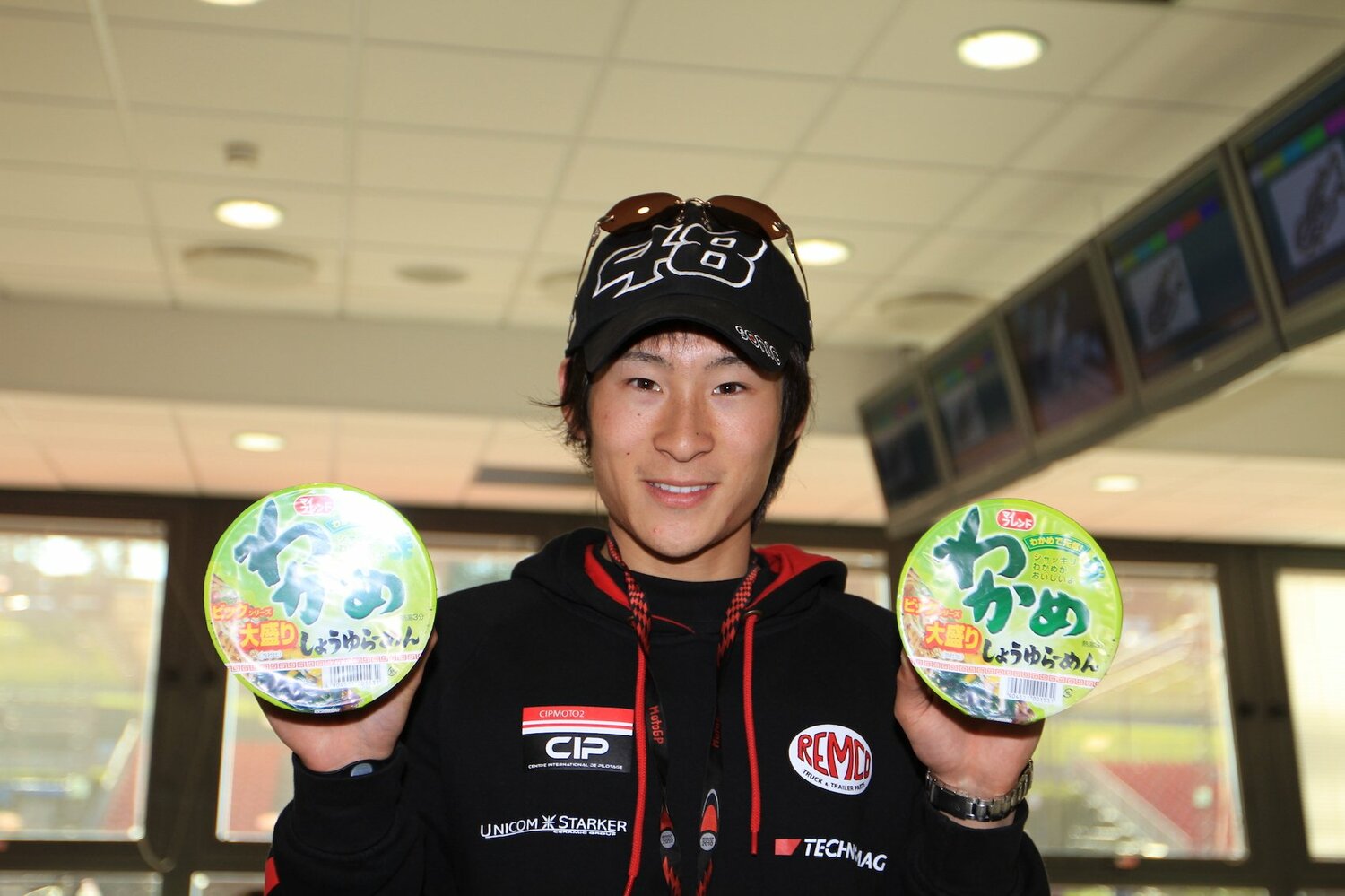 わかめラーメンで勝った10年のカタールGPは、祥也のWGPのキャリアにおける唯一の勝利となってしまった