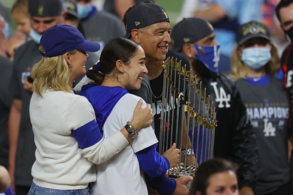2020年、ワールドシリーズ優勝時のロバーツ監督　©Getty Images