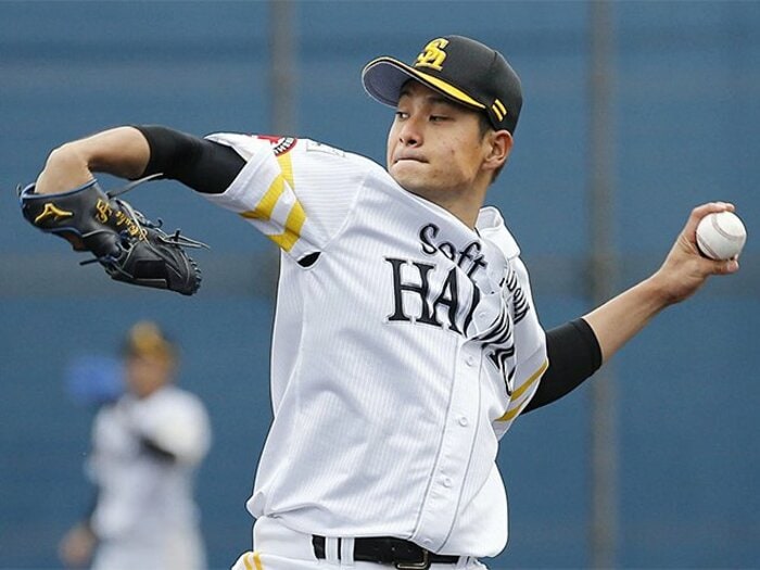 大竹耕太郎は鷹の開幕ローテ当確？ぶっつけ本番の投げ急ぎで大変身！＜Number Web＞ photograph by Kyodo News