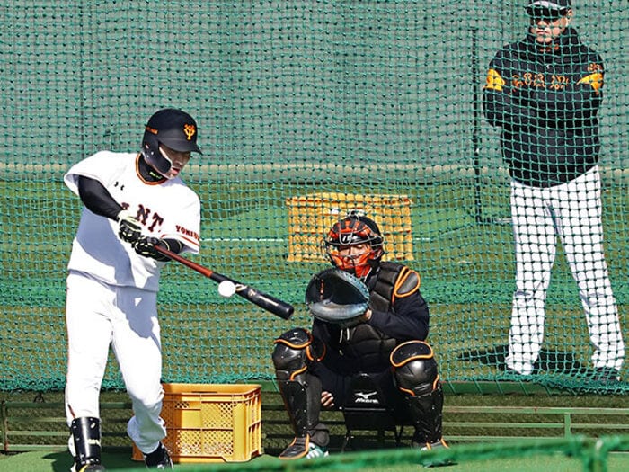 巨人キャンプにもう丸佳浩効果！原監督の狙い、坂本勇人の変化とは。＜Number Web＞ photograph by Kyodo News