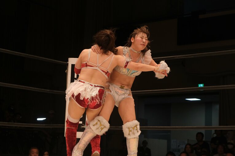 マリーゴールドの女子プロレスラー・桜井麻衣　©Norihiro Hashimoto