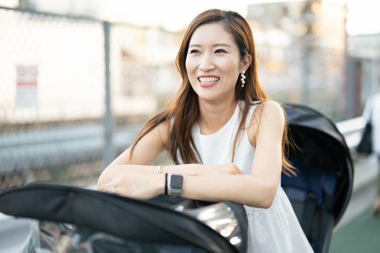 W杯を目指す夫を献身的にサポートしてきた妻・香奈さん　©︎Miki Fukano