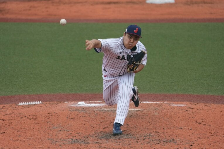 侍ジャパンの平良　©Masaki Fujioka/JMPA