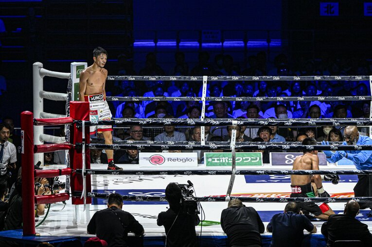 中谷潤人vs.アルヒ・コルテス　©︎Takuya Sugiyama