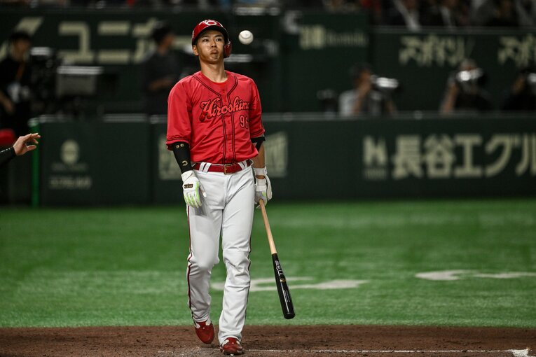 【気づけばカープ主力に…最新】2025年の小園　©Nanae Suzuki