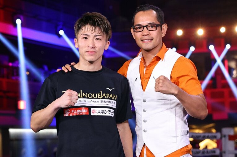 WBSS決勝で拳を交わして以来、お互いをリスペクトする間柄となった井上尚弥とノニト・ドネア。彼らがリング上で再会する日はやってくるのか ／ photograph by Getty Images