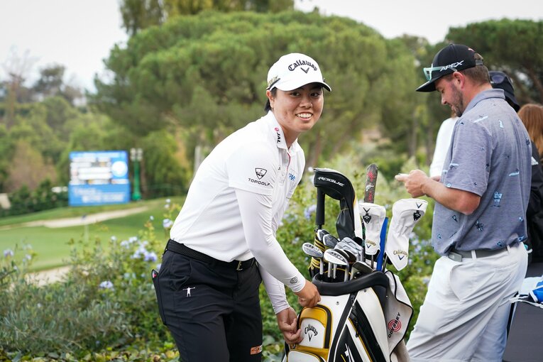 フィリピン生まれの笹生は、小学2年時に再びフィリピンへ渡ってゴルフを本格的に始めた　©︎Shizuka Minami