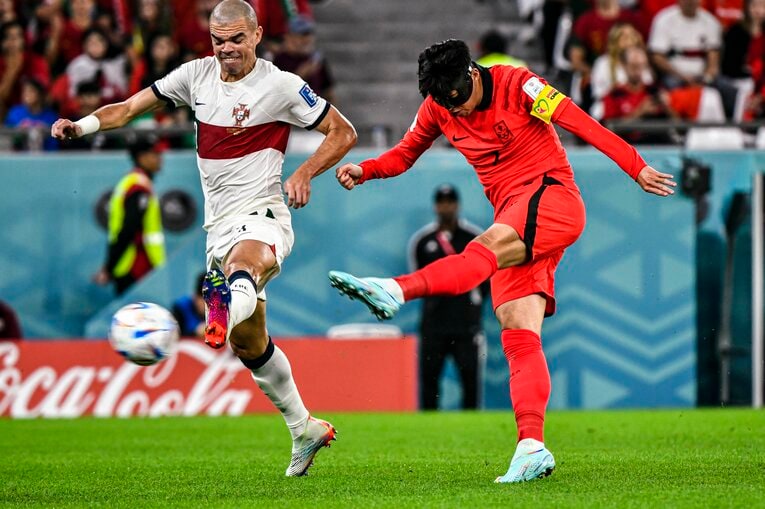 日本vsスペインの翌日、韓国もポルトガルに勝利した　©Takuya Sugiyama/JMPA