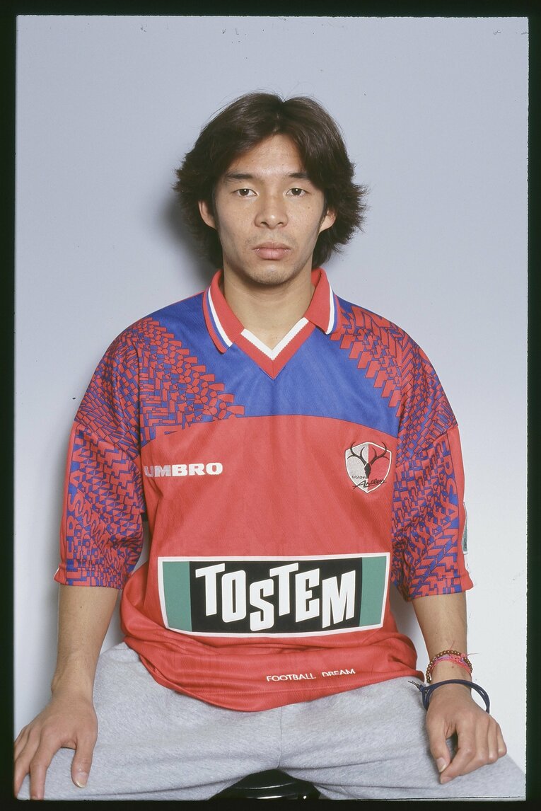 鹿島アントラーズ時代の鬼木監督　©J.LEAGUE