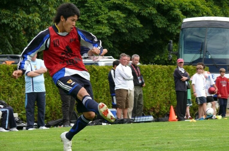 内田篤人 ／ photograph by Takahito Ando