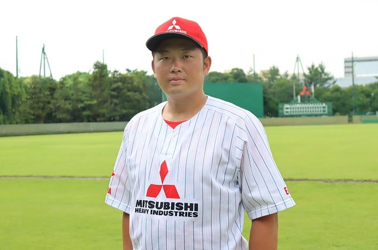 2年前には社会人野球の三菱重工Eastでプレーしていた28歳の二橋。「大谷を倒した男」が明かす、“あのホームラン”からの12年　©Genki Taguchi