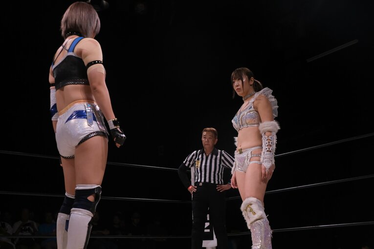 マリーゴールドの女子プロレスラー・桜井麻衣　©Norihiro Hashimoto