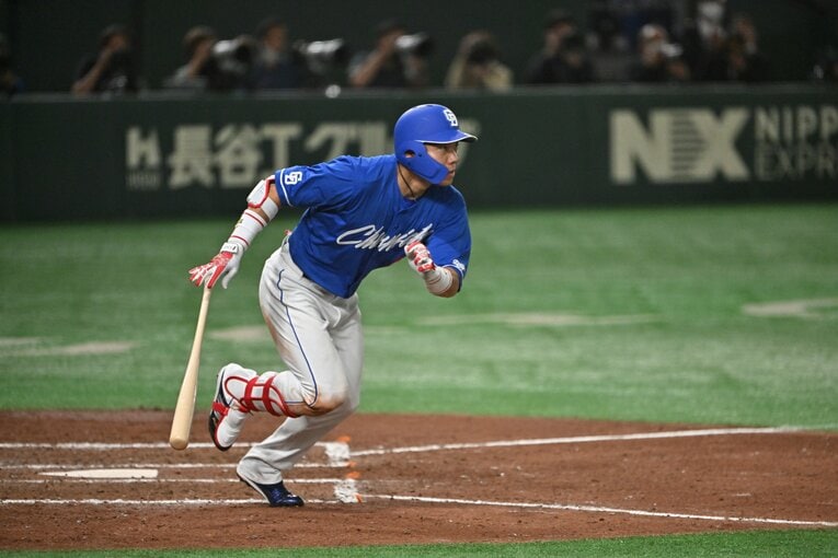 プロ3年目の12年から12年連続で100安打以上をマークしてきた大島　©︎Hideki Sugiyama