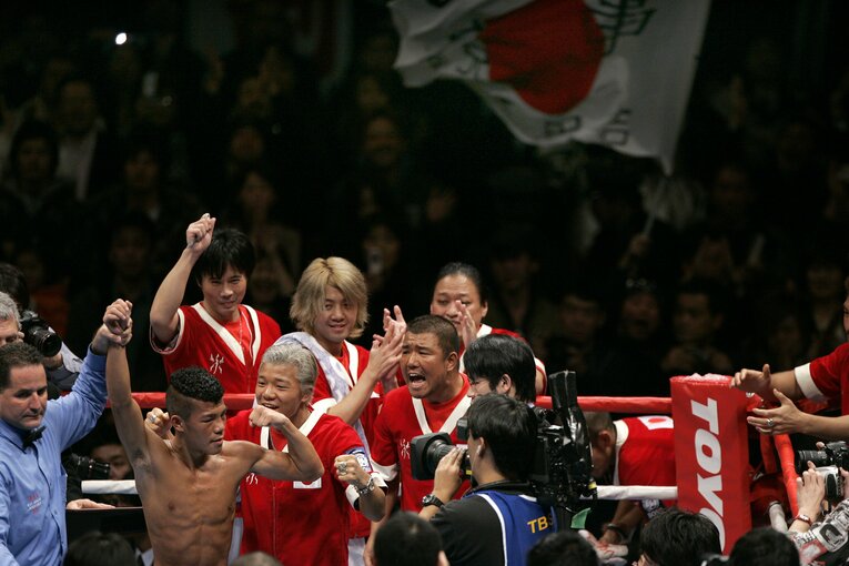 2006年12月、ファン・ランダエタとの再戦　©Takuya Sugiyama