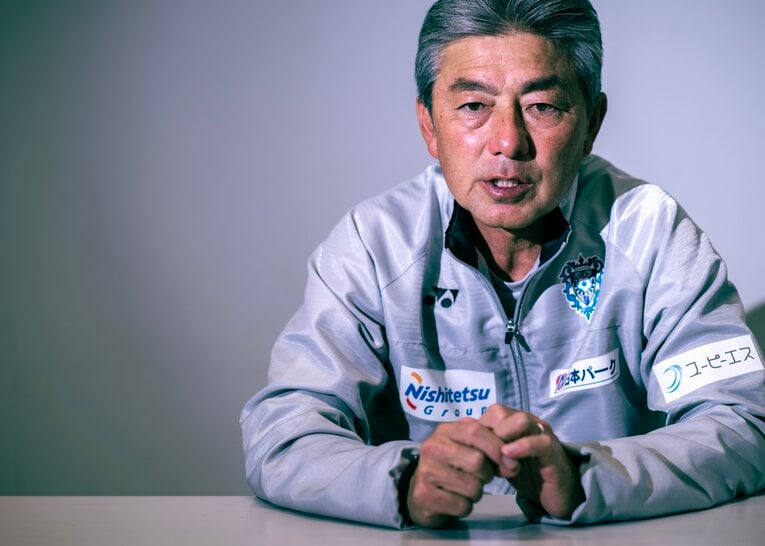 アビスパ福岡・長谷部茂利監督（2023年）©︎Takuya Sugiyama