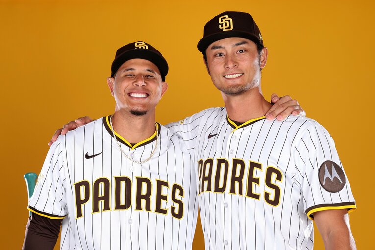 ダルビッシュとマチャドの絆は深い　©Getty Images