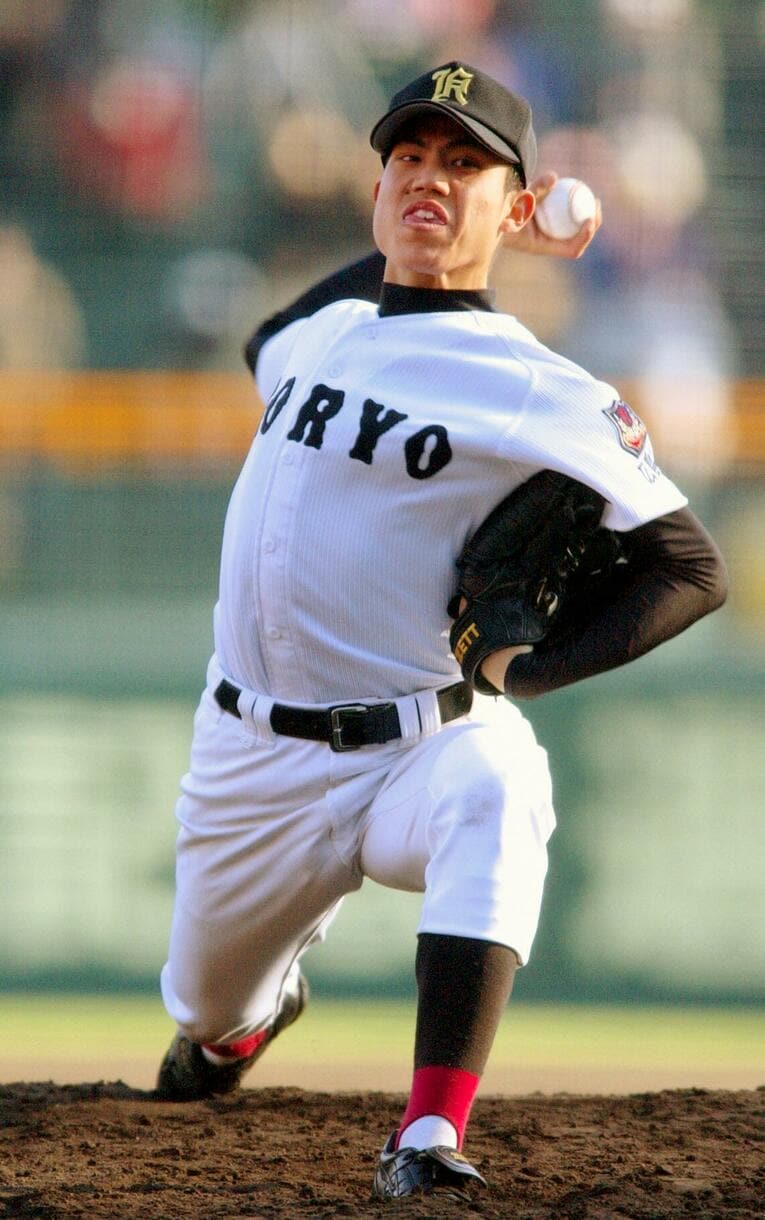 西村健太朗／広陵 ／ photograph by JIJI PRESS