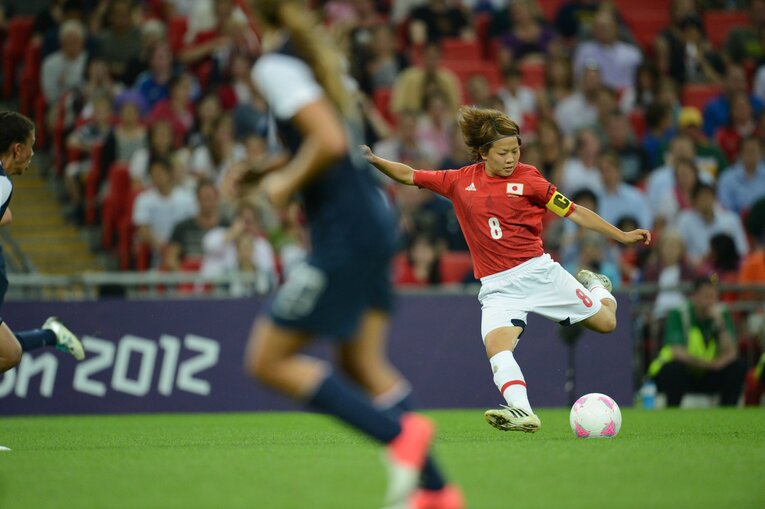 宮間あや（2012年ロンドン五輪）©︎JMPA　