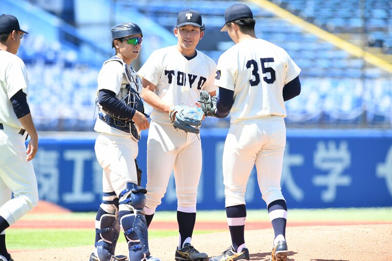 【5月撮影】東洋大2年生…「青学戦に先発も降板」馬庭優太の今 ©Kota Inoue