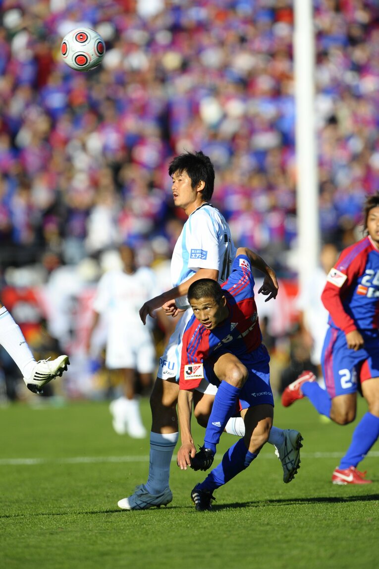 ルーキー時代の川崎・横山知伸（2008年）©︎Tamon Matsuzono