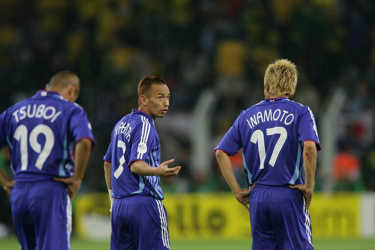 2006年ドイツW杯、日本vsブラジル　©JMPA