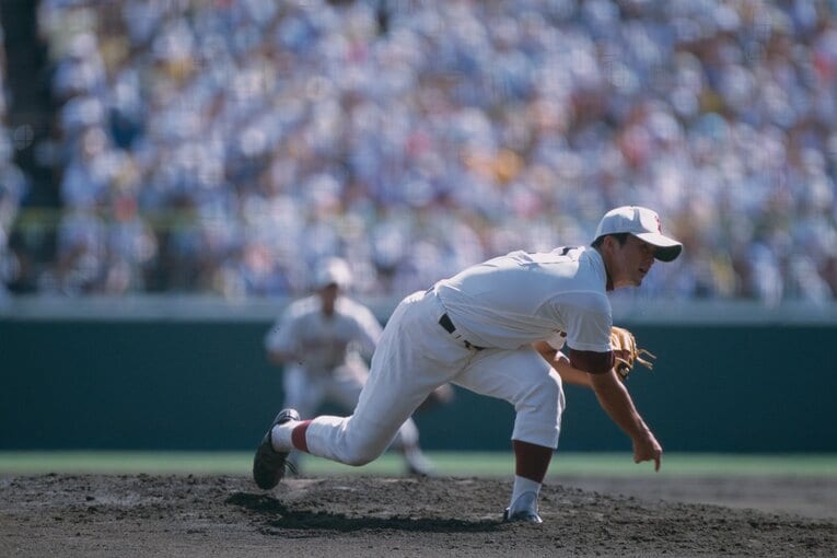高校（日南学園）時代の寺原　 ©BUNGEISHUNJU