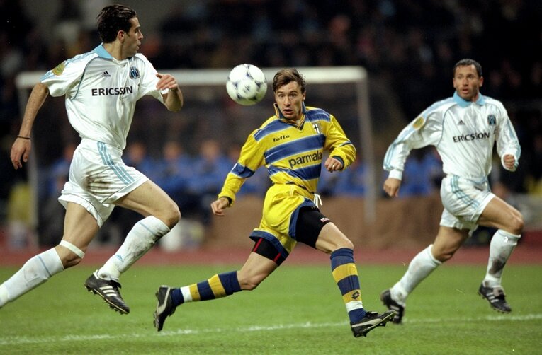 父エンリコはパルマやフィオレンティーナなどで活躍した元イタリア代表ストライカー©Getty Images