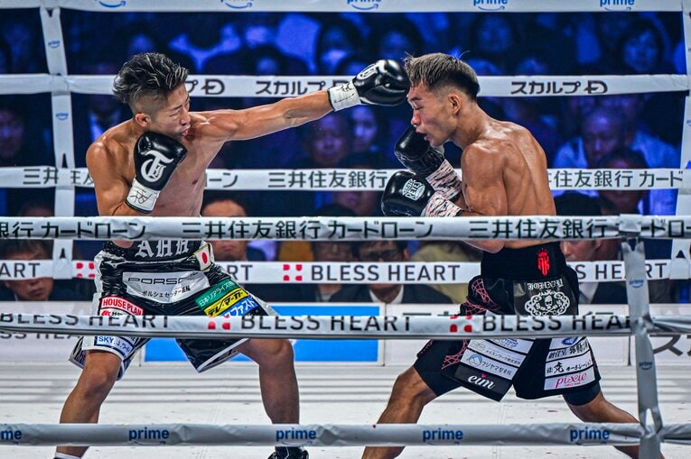 井上拓真vs.堤聖也（WBA世界バンタム級タイトルマッチ）©Takuya Sugiyama