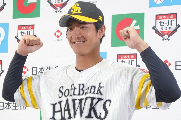 交流戦でMVP獲得も、直後に成績降下。悩む柳町達を救ったのはライバル球団の主砲だった ／ photograph by JIJI PRESS