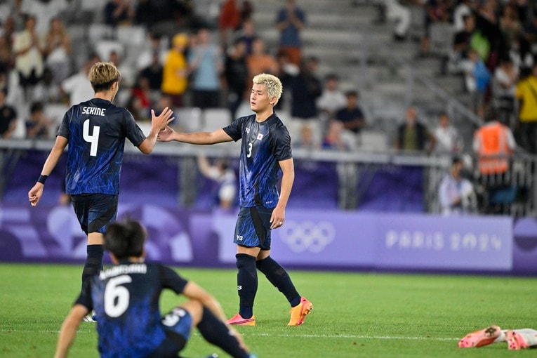 マリ戦、日本代表の奮闘　©Takuya Nakachi/JMPA