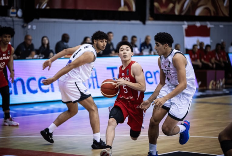 U19W杯／PG岡田大河（Zentro Basket Madrid）©︎nextgenhoops
